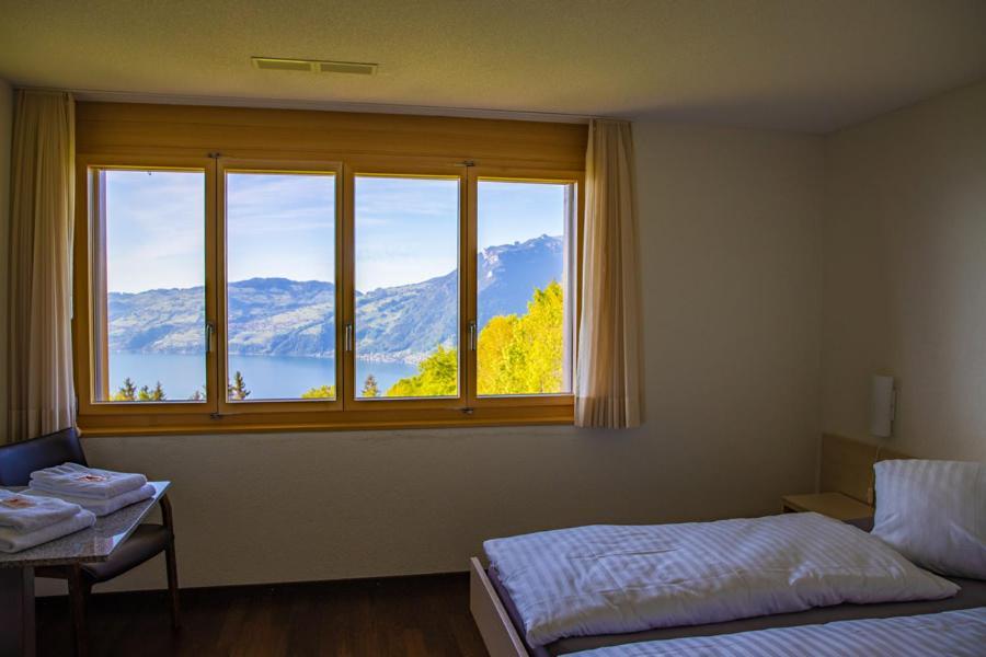 Auszeit-Hotel Z Aeschiried Aeschi Bei Spiez Oda fotoğraf