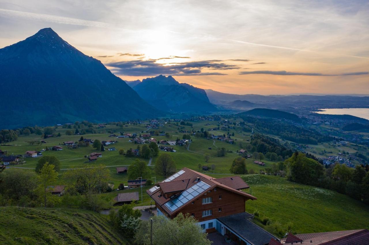 Auszeit-Hotel Z Aeschiried Aeschi Bei Spiez Dış mekan fotoğraf