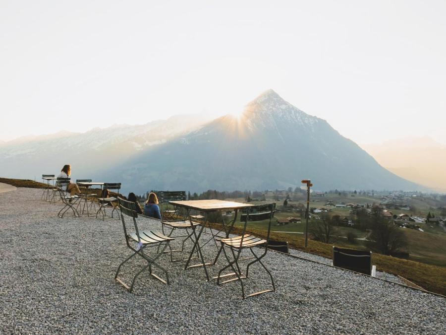 Auszeit-Hotel Z Aeschiried Aeschi Bei Spiez Dış mekan fotoğraf