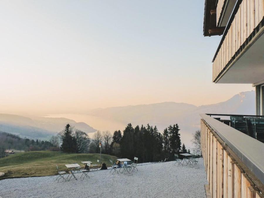 Auszeit-Hotel Z Aeschiried Aeschi Bei Spiez Dış mekan fotoğraf