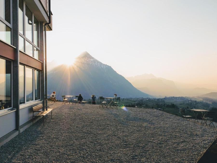 Auszeit-Hotel Z Aeschiried Aeschi Bei Spiez Dış mekan fotoğraf