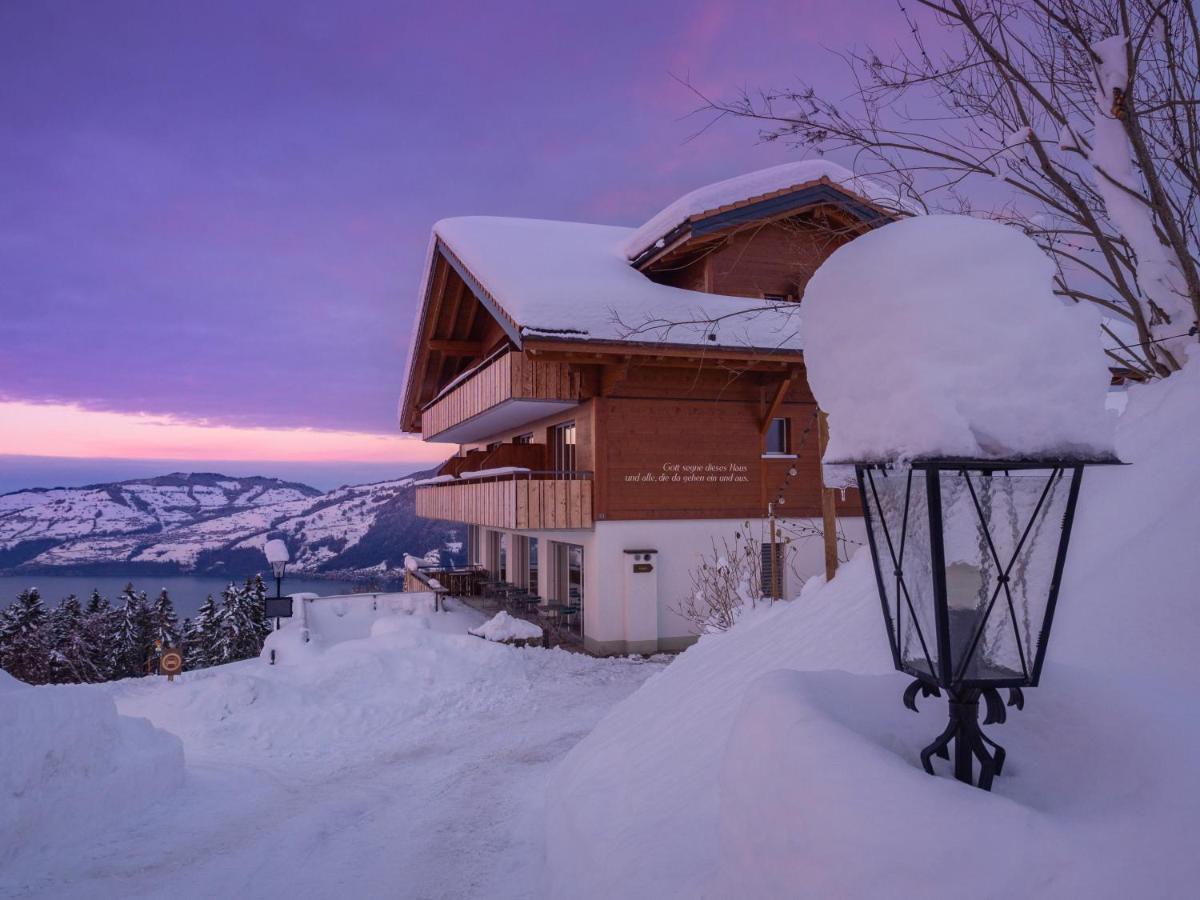 Auszeit-Hotel Z Aeschiried Aeschi Bei Spiez Dış mekan fotoğraf