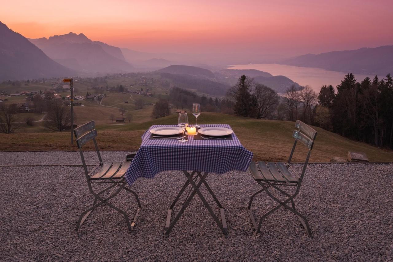 Auszeit-Hotel Z Aeschiried Aeschi Bei Spiez Dış mekan fotoğraf