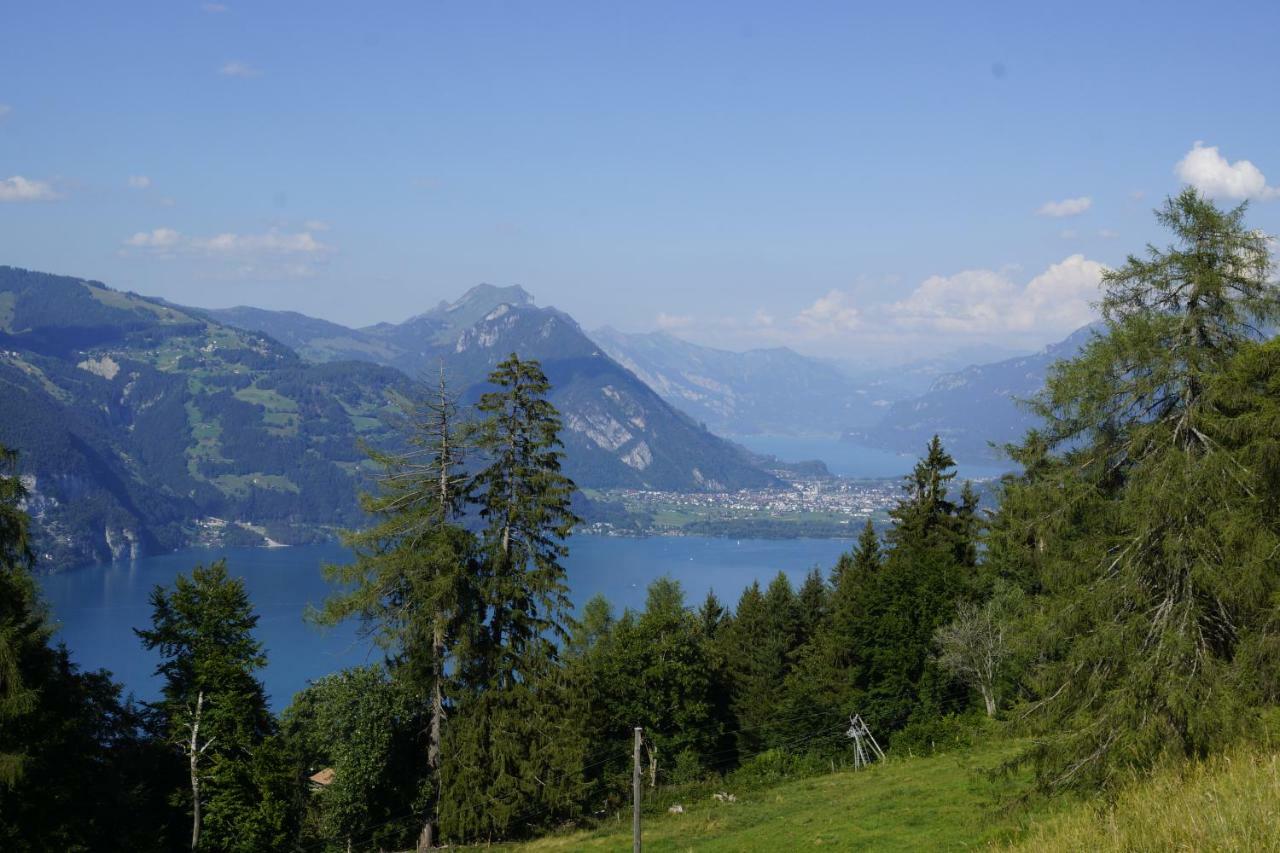 Auszeit-Hotel Z Aeschiried Aeschi Bei Spiez Dış mekan fotoğraf