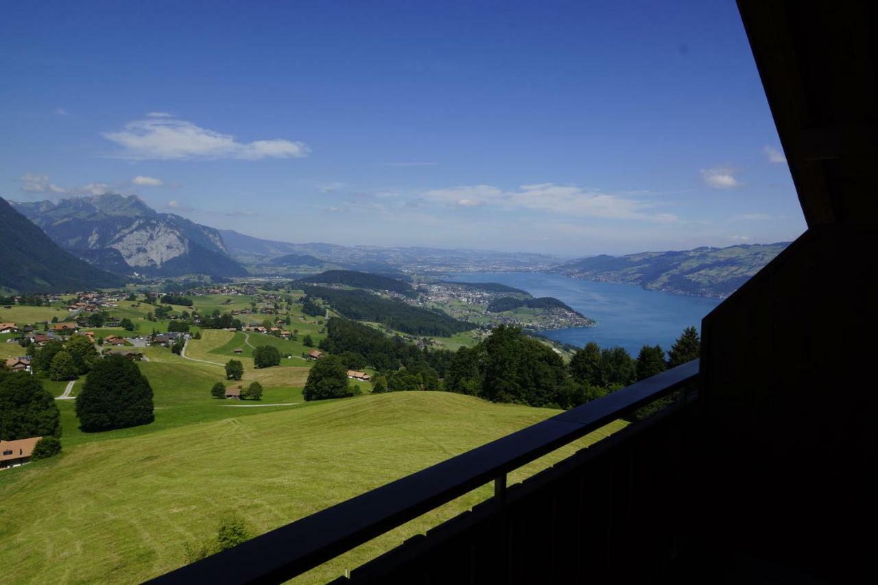 Auszeit-Hotel Z Aeschiried Aeschi Bei Spiez Oda fotoğraf